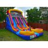 Buy cheap Colorful Dry / Wet Kids Backyard Inflatable Water Slide Fire retardant from wholesalers
