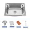 Buy cheap Customizable Single Bowl Stainless Steel Undermount Kitchen Sink from wholesalers