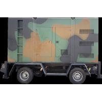 Buy cheap OEM 500kw Trailer Diesel Generators Ac Alternator Soundproof Water Cooled Dg Sets product