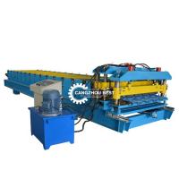 Buy cheap Glazed Roof Tile Roll Forming Machine , Ibr Making Machine 3KW Main Power product
