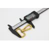 Buy cheap Professional custom zinc alloy 32.5 mm square shape metal big snap hook gold for handbags from wholesalers