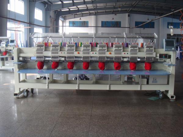 Buy cheap Digital Embroidery Machine 12 Needle , Multi Thread Embroidery Machine 8 Head from wholesalers