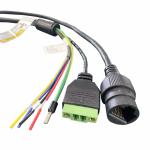 Waterproof Output Cable RJ45F Cable For Cctv Ip Camera Custom Wire Harness 029