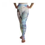 Full Length Sublimation Yoga Wear Clothing Fitness Gym Leggings For Women