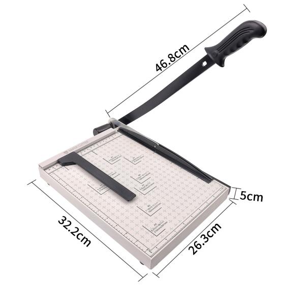 Buy cheap Lightweight 1.55kg A4 Iron Guillotine Paper Cutter for Office School Home from wholesalers