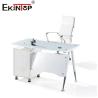 Buy cheap Metal Feet Glass Computer Desk Executive Glass Table Standard Customized from wholesalers