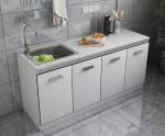 Aluminium Modern Modular Kitchen Cabinets Simple Assembly Modern Design