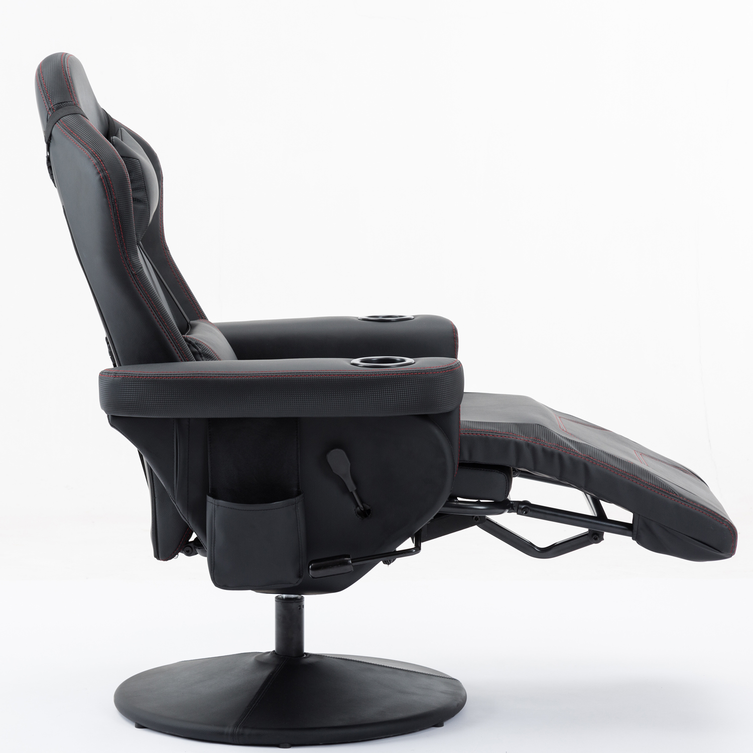 Iron Metal Japanese Design Lazy Boy Gamer Sofa Recliner Rocker with Swivel Gaming Chair