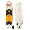 Buy cheap Alansma 295*76*15 cm Inflatable Surfboard Stand Up Paddle Board Surfing Surf Float Sup Surfboard from wholesalers