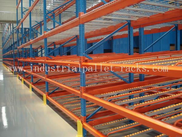 Buy cheap Steel Mesh Shelving Carton Flow Rack Systems from wholesalers