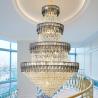Buy cheap European-style Duplex Villa Loft Crystal Chandelier High-end Hotel Chandelier(WH-NC-107) from wholesalers