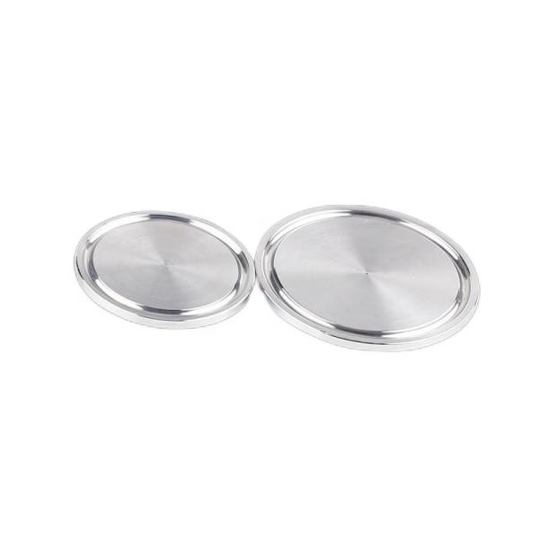 Buy cheap 3/4''--12.0'' Equal Size Sanitary Stainless Steel Pipe Quick Blind Plate for 304 316L from wholesalers