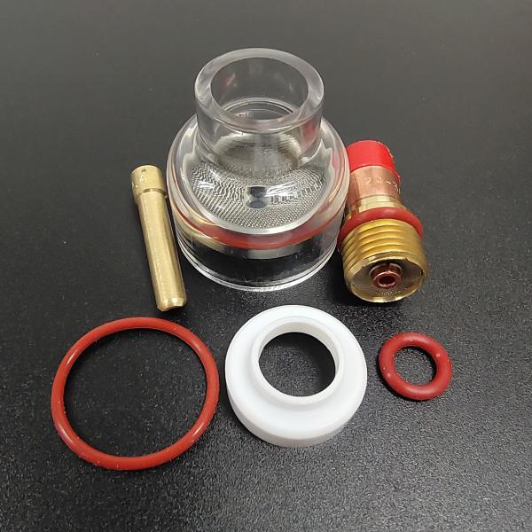 Buy cheap Tig Accessories WP-17 18 26 Champagne Nozzle Large Kit with Adapter 2.4mm Ceramic from wholesalers