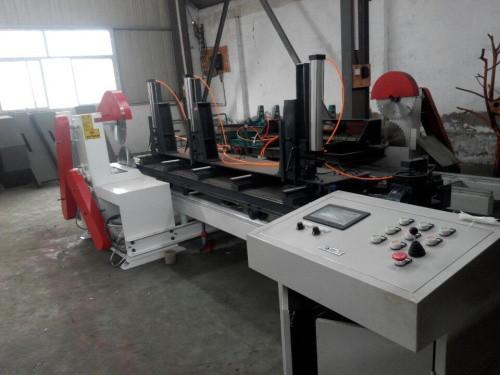 Buy cheap China supply PLC auto double blades circular sawmill with log carriage planks cutting saw from wholesalers