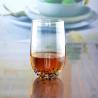 Buy cheap Red Stars Bottomed Creative Macadam Tumbler Drinking Glasses from wholesalers