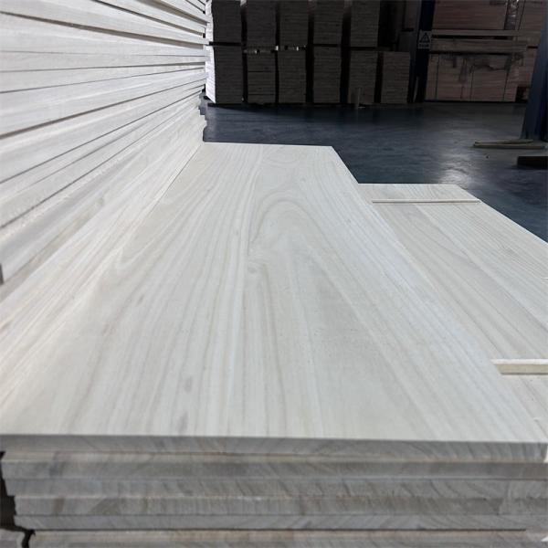 Buy cheap Solid Wood Paulownia Board for Furniture Bleached Paulownia Wood Moisture Content 8%-12% from wholesalers