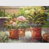 Buy cheap Handmade Canvas Mediterranean Oil Painting Linen Garden Scenery Oil Painting from wholesalers