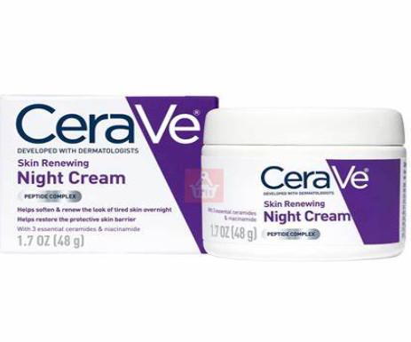 Buy cheap cerave moisturizing night cream Hyaluronic Moisturizing Facial Cream for Dry from wholesalers