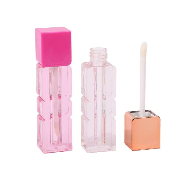 Buy cheap 3.5ML Rhombus PP Lip Gloss Tube Empty Cosmetic Container Packaging Hot from wholesalers