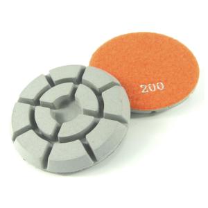 Wholesale Diamond Flexible Resin Floor Polishing Pads 5mm 3 Inch For Grinding Concrete from china suppliers
