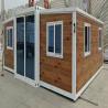 Buy cheap Steel Door Wooden Hotel Shop Folding Expandable Prefabricated Container Casa Homes House from wholesalers