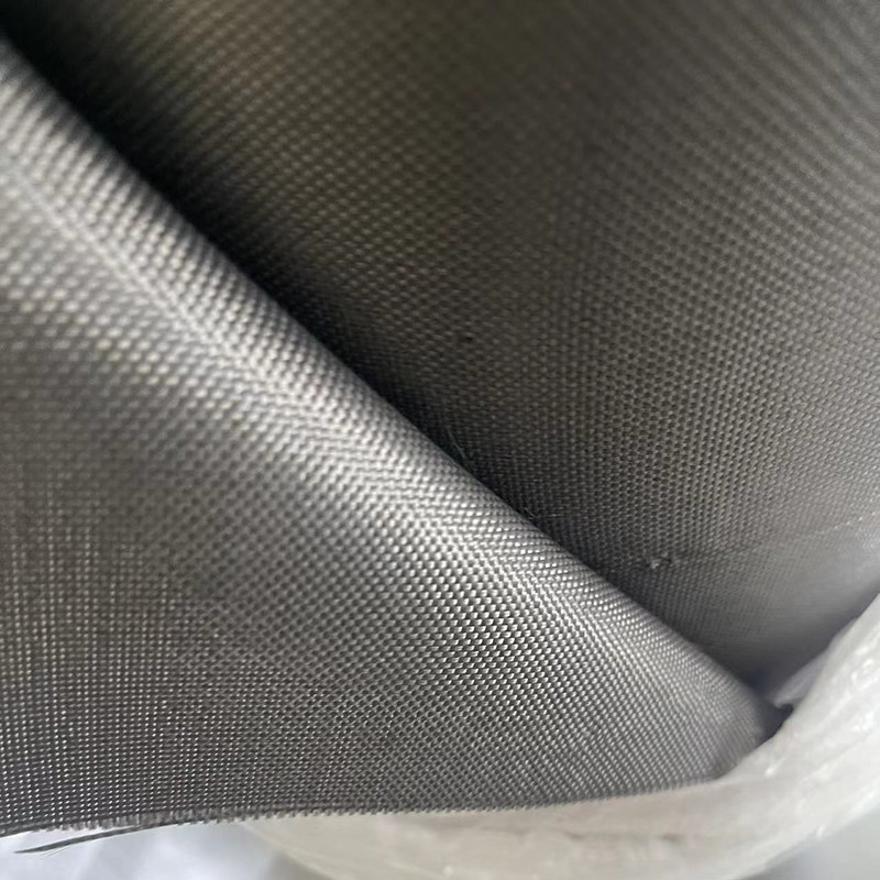 500C High Temperature Fiberglass Cloth Temperature Resistant And Flexible Black