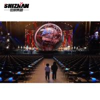 Buy cheap Long Span DJ Light Truss Stand LED Ball Structure Steel Exhibition Truss System product