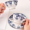 Buy cheap Vintage Design Style 200ml Ceramic Coffee Mug And Saucer Set For Luxury Christmas Gift from wholesalers