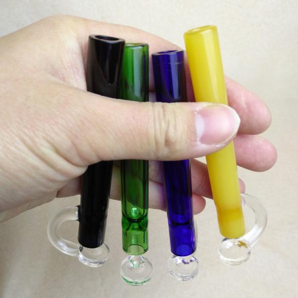 Buy cheap Multiple Colors Glass Hand Pipe For Tobacco Pocket Size 3.9 Inch from wholesalers