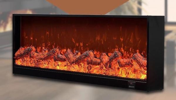 Buy cheap Insert Cozy Atmosphere Wood Fireplace Electric Heater With Adjustable Thermostat from wholesalers