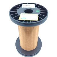Buy cheap 38AWG 0.1mm High Voltage Enameled Copper Wire FIW4 Wire product