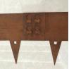 Buy cheap 1000mm long Corten Steel Lawn Edging Rust Like Rusted Metal Garden Edging from wholesalers