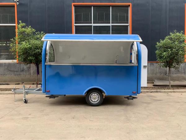 Buy cheap Affordable Roadable 2024 Food Trailers Mobile Food Trailer Customized Snack Business Stand from wholesalers
