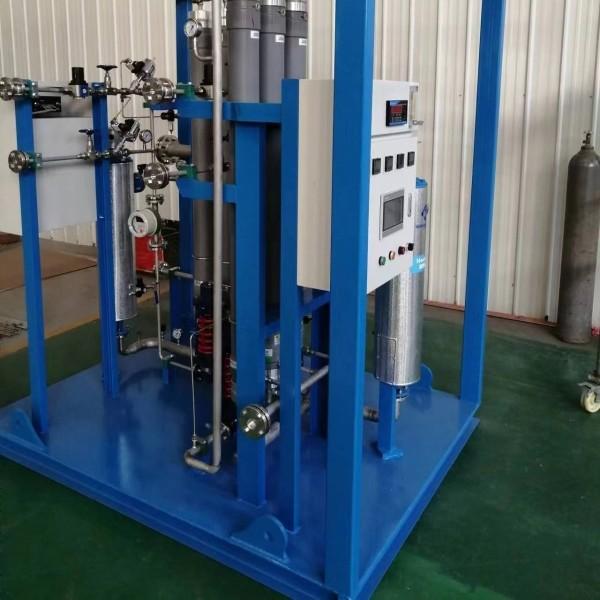 Buy cheap Skid Mounted Mobile Nitrogen Generation Unit N2 Membrane Generator Max 300bar from wholesalers