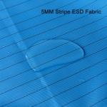 Washable Static Dissipative 5mm Carbon Grid Cleanroom Polyester Fabric Anti
