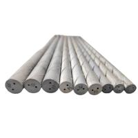 Buy cheap High Hardness Finest Carbide Spiral Rod / Tungsten Threaded Rod With Double Hole product