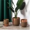Buy cheap Factory direct unique design luxury home hotel decoration succulent plant pots cylindrical ceramic flower pots mold from wholesalers