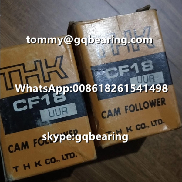 Gcr15 Steel Material THK CF18UU-AB Cam Follower Bearing with Hexagonal Socket