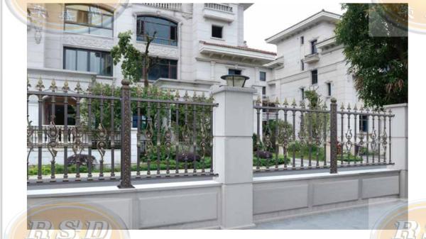 Buy cheap Weatherproof Aluminum Protective Railings Safety Design Powder Coated Finish from wholesalers