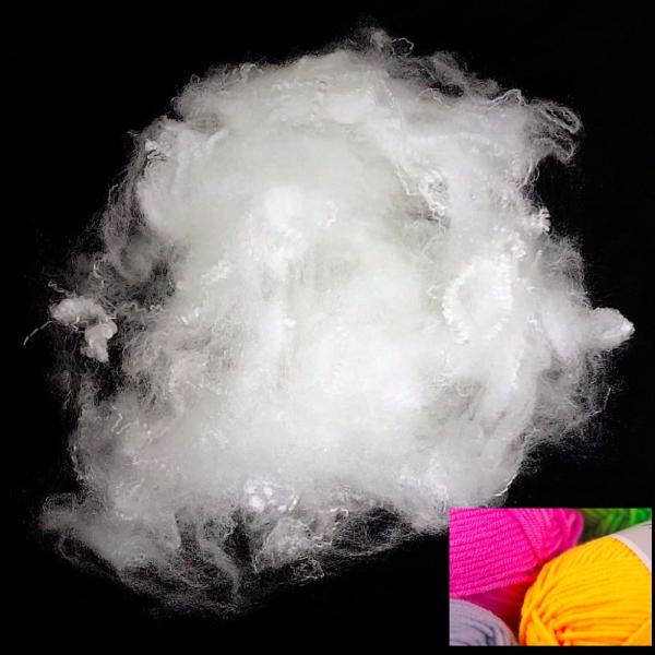 Buy cheap Staple Fibers Cotton Hcs Acrylic 3D Conjugated Filling Pillow Viscose Chemical Fabric 7D Polyester Fiber from wholesalers