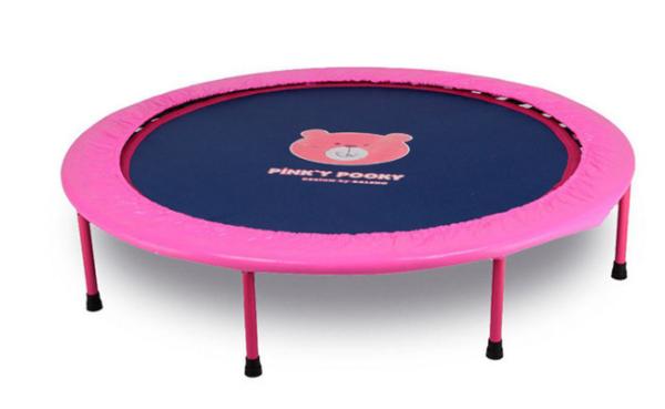 China Supply New Design Cute Cartoon Kids Small Indoor/Outdoor Trampoline/ Round