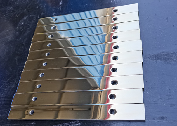 6mm Purge Test Rectangle Target Plate Steam Blowing