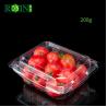 Buy cheap Wholesale Thermoforming Clamshell Plastic Fruit Pet Strawberry Tomato Punnet Clear Disposable Fruit Vegetable Salad Container No Hole from wholesalers