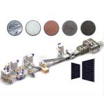 High Recovery Rate Solar Panels Photocell Recycling Equipment 100% Recycling