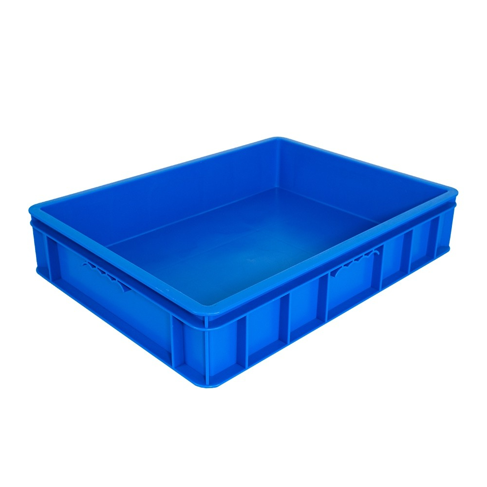 Foldable Food Grade Plastic Moving Box for Supermarket Transport Acceptable OEM ODM