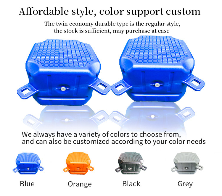 HDPE Material Marine Modular Floating Pontoon Dock Cube Floating Jet Ski Dock