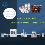 Tracking Capping Liquid Filling Production Line For Shampoo Washing Disinfectant
