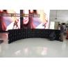 Buy cheap Die Casting Aluminium Curved Led Screen Billboard Stage Indoor 3.91mm from wholesalers