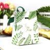 Buy cheap Fresh Green Ribbon Bow Tie Printed Paper Bags Chocolate Packaging 9g/Pcs from wholesalers