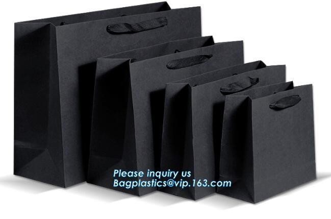 Elegant Embossed For Presents Clothing Wedding Birthday Bridal Baby Shower Paper Gift Bags Modern Fancy Cute Paper Premi